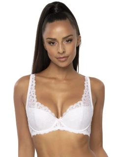 Dámská podprsenka model 20985391 Natalie Bílá - Mat