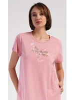 Dámske domáce šaty s krátkymi rukávmi Vanda Dámske domáce šaty s krátkymi rukávmi Vanda