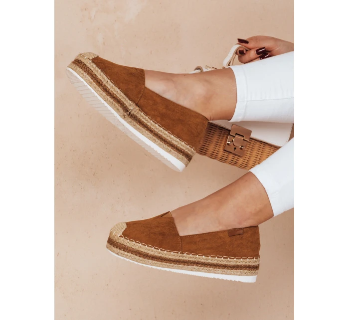 Dámské espadrilky camel Dstreet model 21962904 - FashionStreet