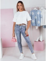 Dámské úzké džínové kalhoty Dstreet model 21983576 - FashionStreet