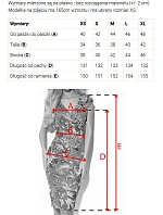 Elegantní dlouhé šaty s obálkovým výstřihem a rozparkem  hnědé model 21720277 - numoco
