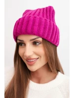 Čepice s rolováním Magda K293 camel Čepice s rolováním Magda K293 camel