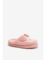Ciepłe Futrzane Kapcie Damskie Różowe Jozelinetta Ciepłe Futrzane Kapcie Damskie Różowe Jozelinetta