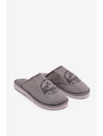 Pánské šedé pantofle model 21793967 - Boto Pánské šedé pantofle model 21793967 - Boto