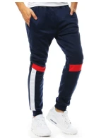 Pánske tmavomodré tepláky UX3544