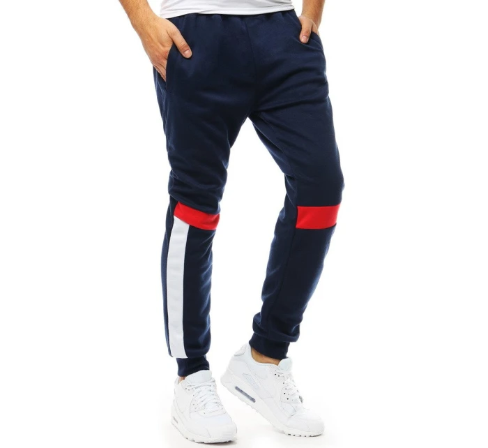 Pánske tmavomodré tepláky UX3544