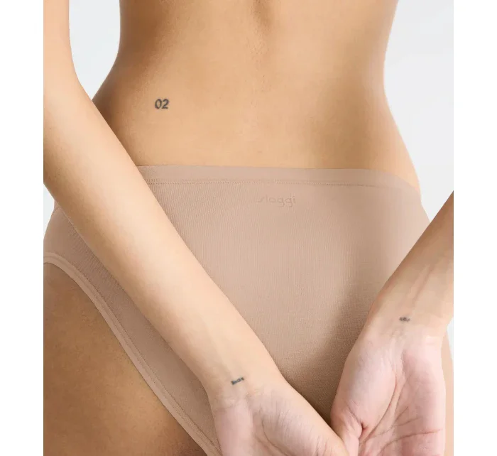 sloggi GO Daily Cotton Mini 3P - BROWN - SLOGGI BROWN - SLOGGI