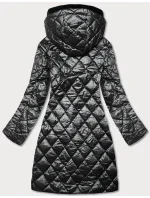 Černá dámská bunda s límcem model 15829746 - Ann Gissy