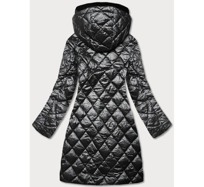 Černá dámská bunda s límcem model 15829746 - Ann Gissy