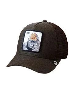Goorin Bros. The Boss Trucker Baseball Cap - 101-1063-DARK GREEN
