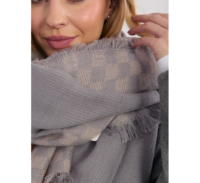 Šál AT SZ 16501.03 sivo-ružový