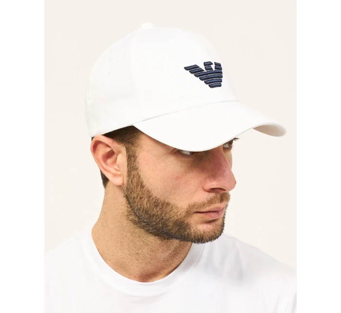 Unisex čiapka 230102 4R500 00010 biela - Emporio Armani