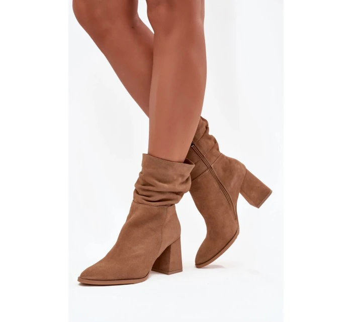 Topánky na podpätku model 220195 Step in style