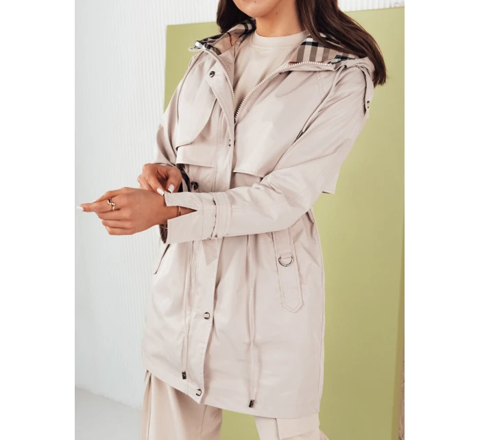 Dámská přechodná bunda parka šedá Dstreet model 21975178 - FashionStreet