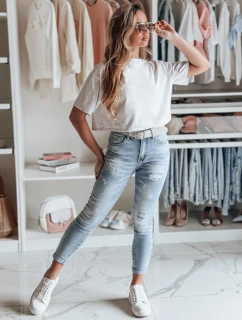 Dámské džínové kalhoty modré Dstreet model 21989083 - FashionStreet