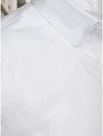 Koszula męska slim fit z krótkim rękawem biała model 22227923 - FashionStreet Koszula męska slim fit z krótkim rękawem biała model 22227923 - FashionStreet
