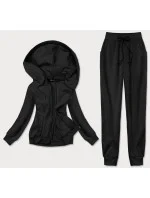 Čierny dámsky športový komplet (734ART)