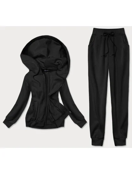 Čierny dámsky športový komplet (734ART)