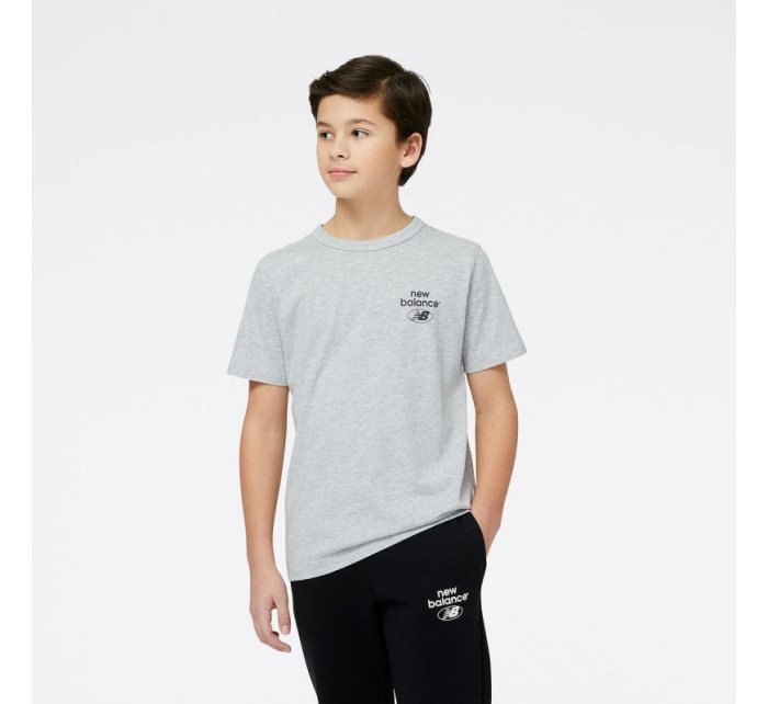 New Balance Essentials Reimagined Cott Ag Jr YT31518AG kids tričko