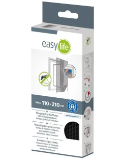 MOSKYTIÉRA NA DVERE 2X60X210 ČIERNA