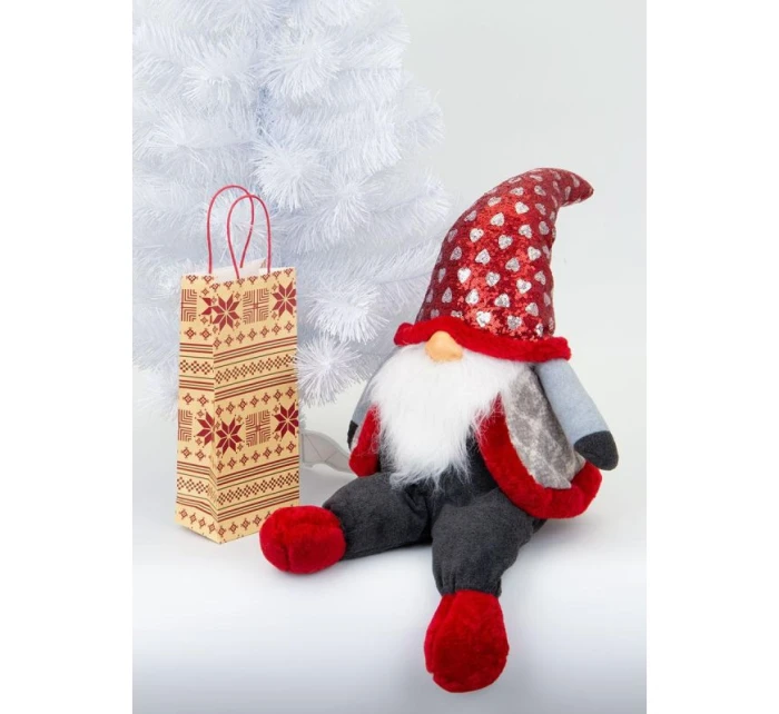 VIANOČNÝ TRPASLÍK SEDIACI 92CM