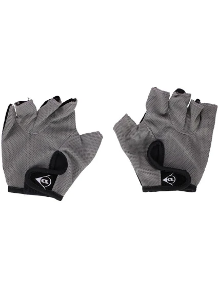 CYKLISTICKÉ RUKAVICE SENIOR GREY DUNLOP R.M