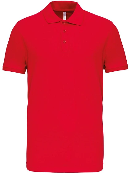 Kariban K 239 Pánske elastické polo tričko z piké 20.K239 červené Kariban K 239 Pánske elastické polo tričko z piké 20.K239 červené