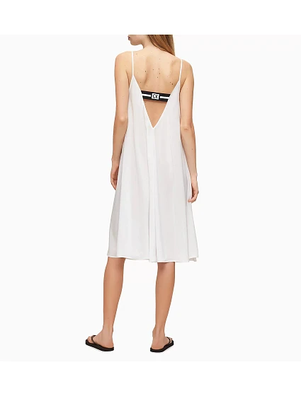 Plážové šaty model 8397635 bílá - Calvin Klein Plážové šaty model 8397635 bílá - Calvin Klein