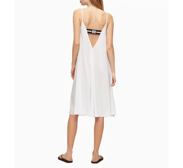 Plážové šaty model 8397635 bílá - Calvin Klein Plážové šaty model 8397635 bílá - Calvin Klein