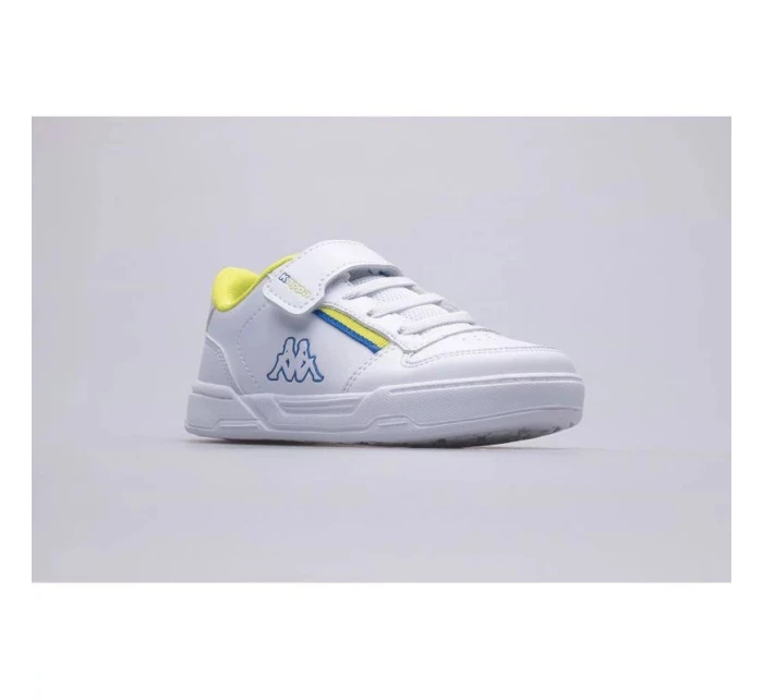 Detské topánky Marabu II K Jr 260817K-1060 Biela so žltou - Kappa Detské topánky Marabu II K Jr 260817K-1060 Biela so žltou - Kappa