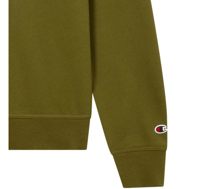Pánská mikina Crewneck Sweatshirt olive pánské model 21811903 - CHAMPION Pánská mikina Crewneck Sweatshirt olive pánské model 21811903 - CHAMPION