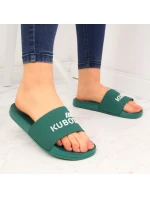 Plážové žabky model 21904422 základní zelená - Kubota