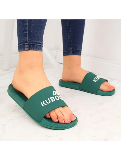 Plážové žabky model 21904422 základní zelená - Kubota