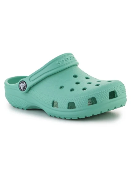 Klapki Classic Clog Jade Stone Jr model 18637168 dětské - Crocs Klapki Classic Clog Jade Stone Jr model 18637168 dětské - Crocs