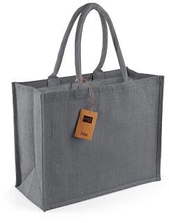 W 407 Jutová nákupní taška "Classic" graphite grey model 22518435 - Westford Mill