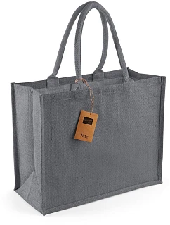 W 407 Jutová nákupní taška "Classic" graphite grey model 22518435 - Westford Mill