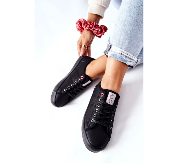 Damskie Trampki Cross Jeans II2R4003C Czarne Damskie Trampki Cross Jeans II2R4003C Czarne