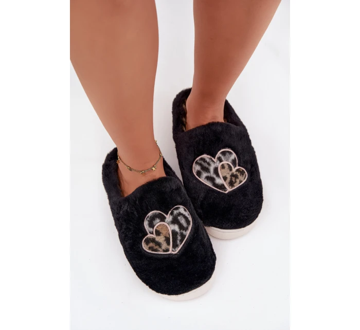 Kožešinové pantofle se černé model 21772538 - Boto Kožešinové pantofle se černé model 21772538 - Boto