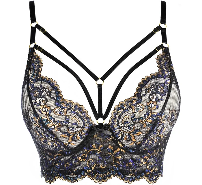 Dámska podprsenka V-10391 čierna - Axami Dámska podprsenka V-10391 čierna - Axami