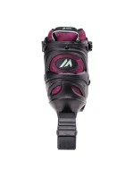 Detské kolieskové korčule 92800482425 čierno-ružové - Martes