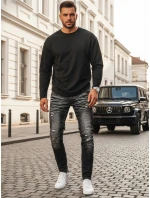 Pánské džínové kalhoty černé Dstreet model 21968469 - FashionStreet