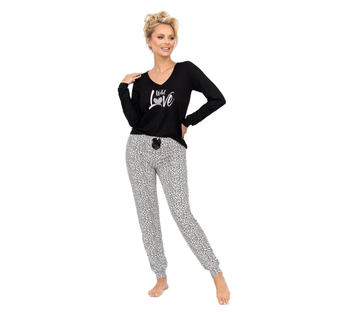 Pyžamo Donna Pantera Dlhá dĺžka/r S-2XL Pyžamo Donna Pantera Dlhá dĺžka/r S-2XL