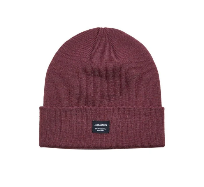 Jack & Jones Jacdna Beanie Noos M 12092815 burgundy pánske