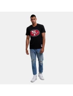 Mitchell & Ness NFL Team Logo Tee San Francisco M 49ERSS BMTRINTL1053-SF4BLCK Tričko