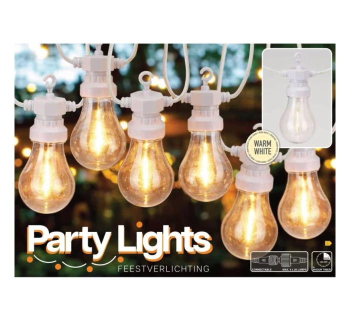 GIRLANDA OGRODOWA LIGHT  BIAŁY model 21831189