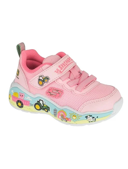 Skechers John Deere: Play Scene – Farm Girlie 303187N-PKMT Růžová 21 Skechers John Deere: Play Scene – Farm Girlie 303187N-PKMT Růžová 21
