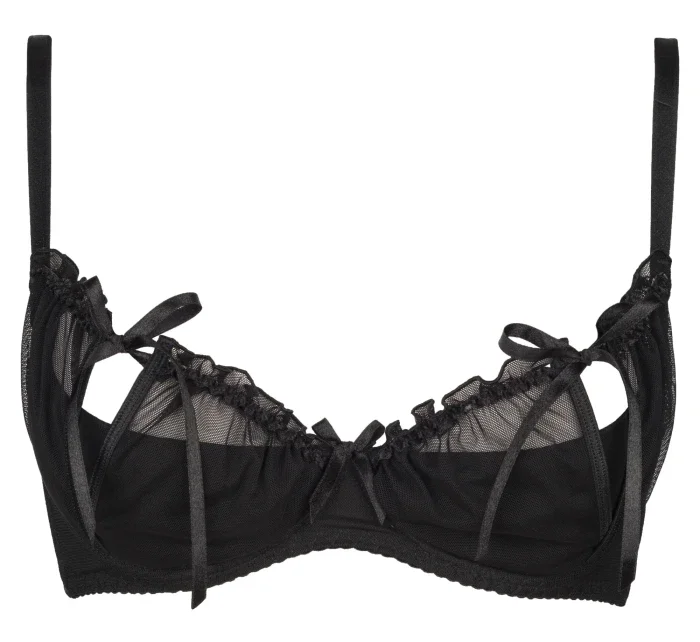 Podprsenka Plus Size V-8751 čierna - Axami