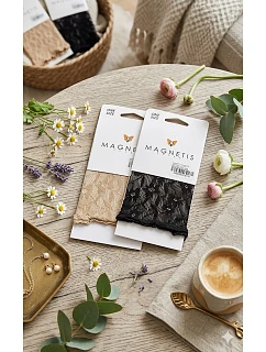 Magnetis Čipkované ponožky Kvety