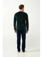 Vamp - Klasické zamatové pyžamo 21715 - Vamp