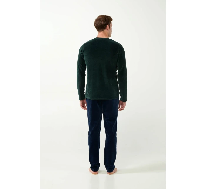 Vamp - Klasické zamatové pyžamo 21715 - Vamp